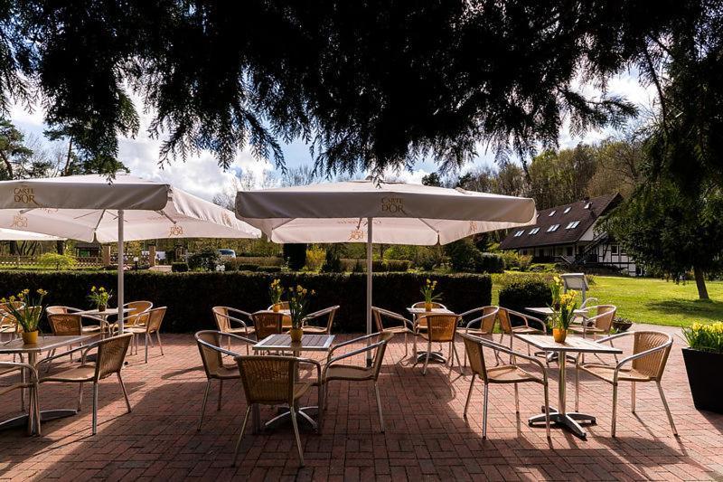 Landhotel Cafe Praelank Neustrelitz Exterior foto
